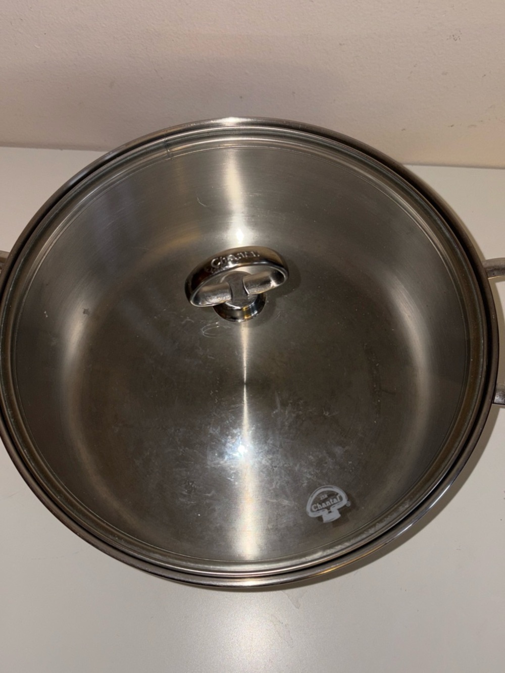 Chantal Induction 24 5 qt Steel cook stew Pot with Glass Tempered Lid